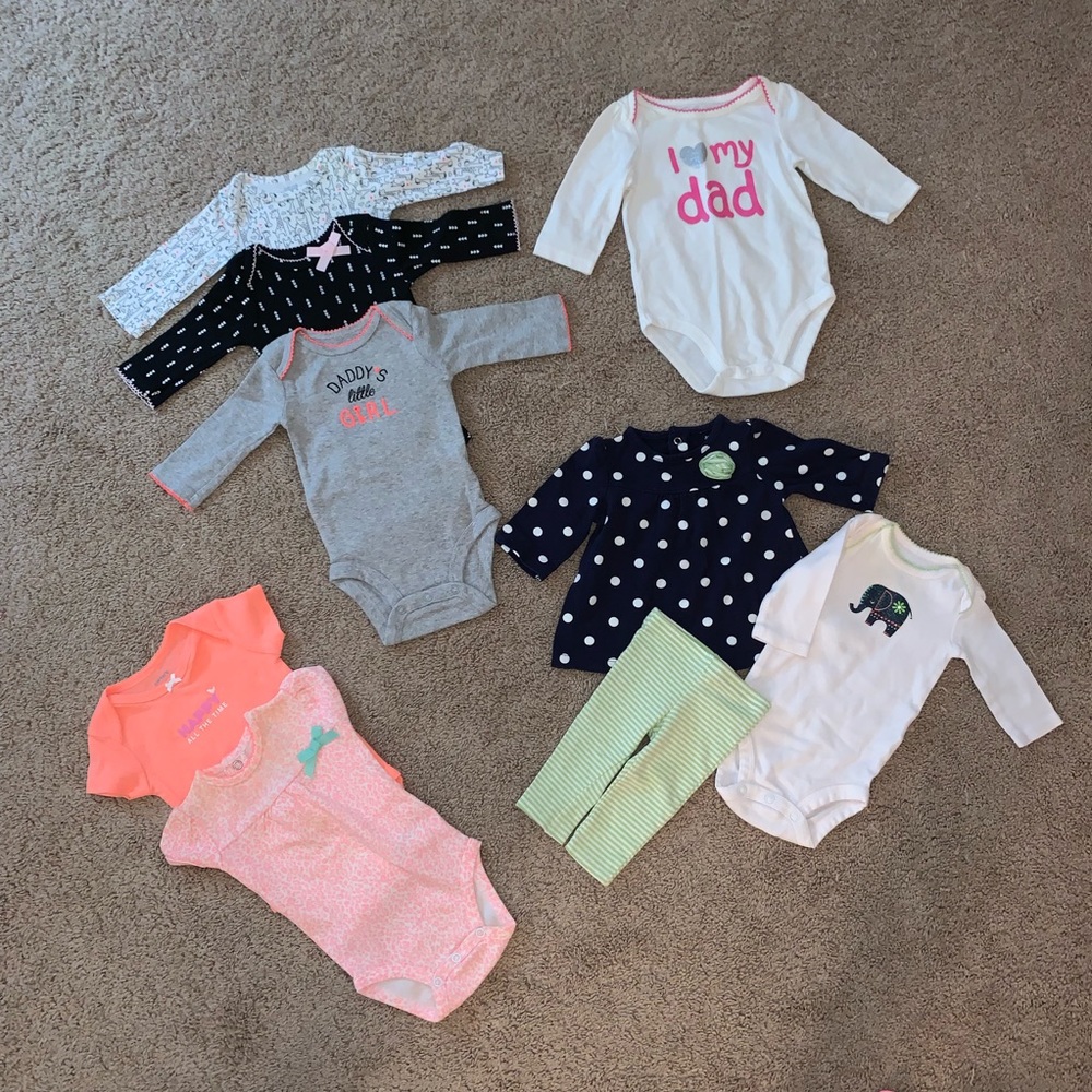 Carter’s Baby Girl 3 Month Clothes